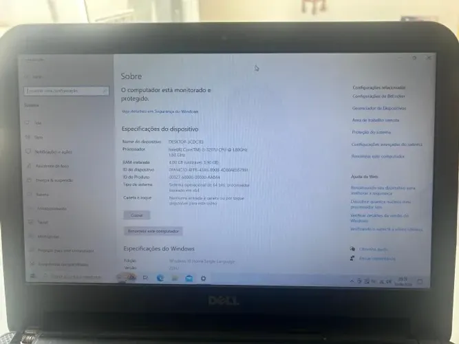 Notebook Dell i3