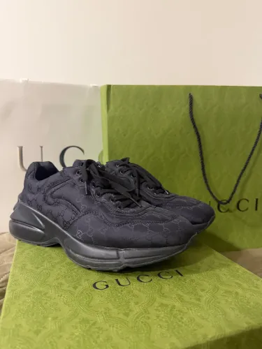 Sapato Gucci Rhyton Black