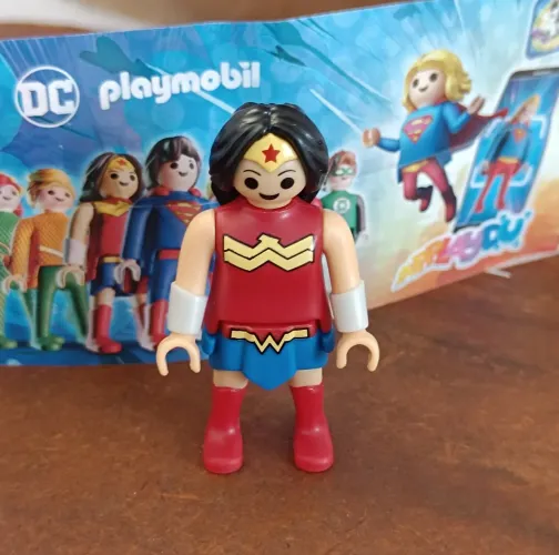 Mulher Maravilha - Playmobil Kinder