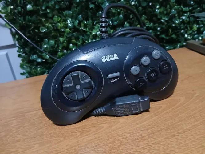 CONTROLE 6 BOTOES MEGA DRIVE ORIGINAL