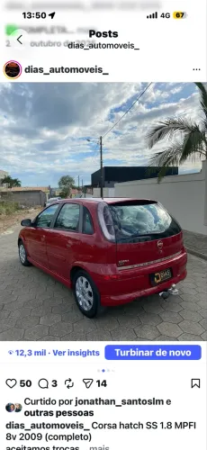 Chevrolet Corsa Hat. SS 1.8 MPFI 8V Flexpower 5P 2009