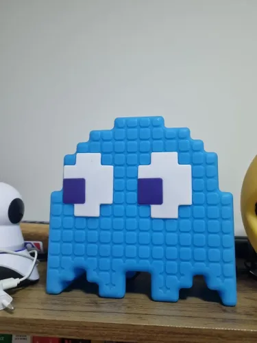 Luminária fantasma pac man