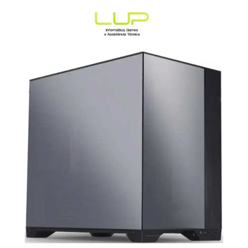 (LOJA FÍSICA) Gabinete Gamer Lian Li O11 Vision Chrome, Mid Tower 
