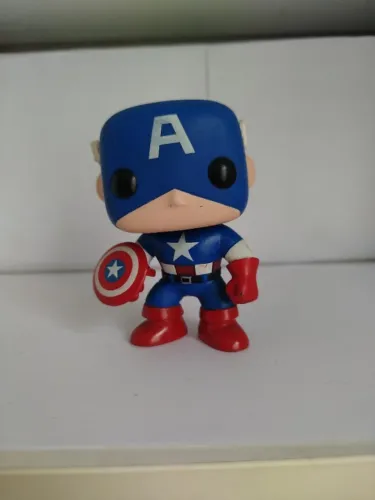 Pop Funko Capitão América #06 (Marvel Universe)