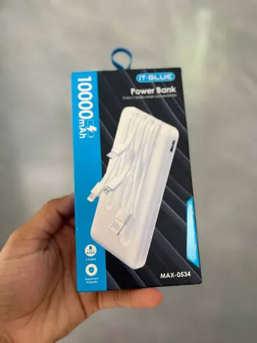 Carregador portátil 10 mil mAh - ENTREGA A DOMICÍLIO