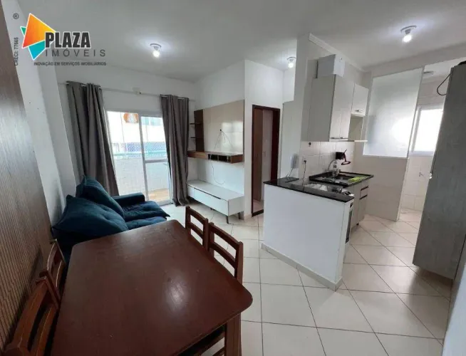 Apartamento com Área Gourmet e Piscina Canto do Forte, Praia Grande
