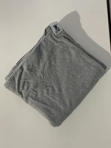 Wrap Sling Cinza Mescla - Carregador de Bebê