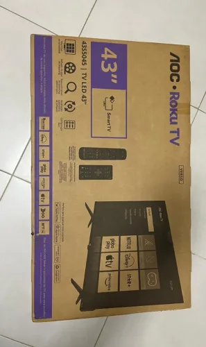 Smart Tv AOC 43" ROKU (LACRADA)