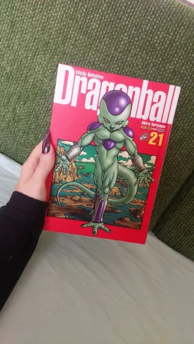 Mangá Dragonball capa dura edição definitiva volume 21