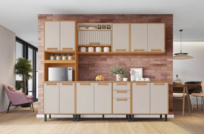 Cozinha Completa em MDF - Pronta Entrega