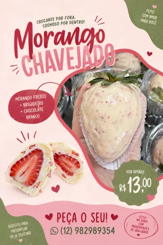 Morango Cravejado