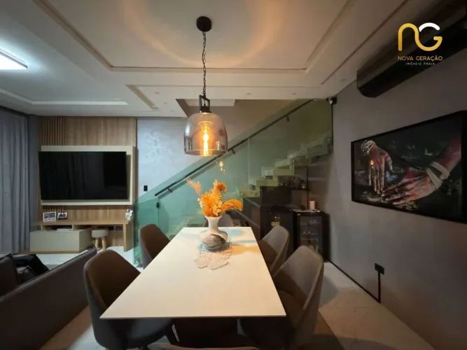 Sobrado com 2 dormitórios à venda, 136 m² por R$ 850.000,00 - Vila Caiçara - Praia Grande/
