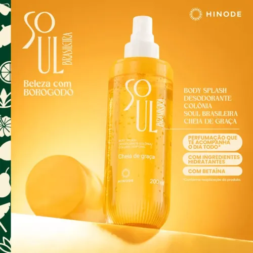 Body Splash - Colônia - Desodorante ? Soul Brasileira