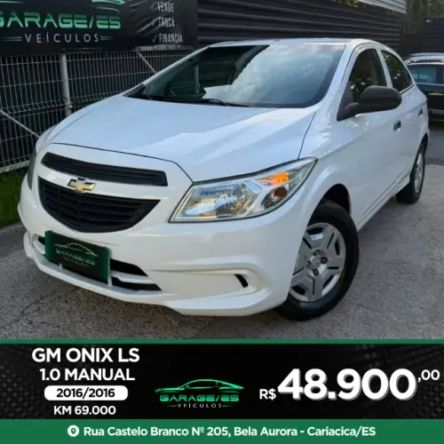Chevrolet Onix Hatch LS 1.0 8V Flex Power Mec. 4P 2016
