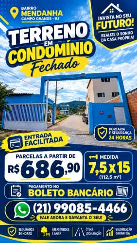 Terreno Em Campo Grande Á venda Condominio Fechado
