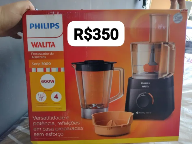 Multiprocessador Philips Walita novo 