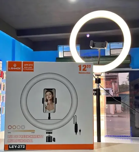 Ring light NOVOS com tripé 10/14/18 polegadas