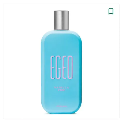 O boticário Egeo vanilla vibe
