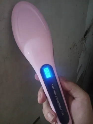 Escova alisadora modeladora elétrica