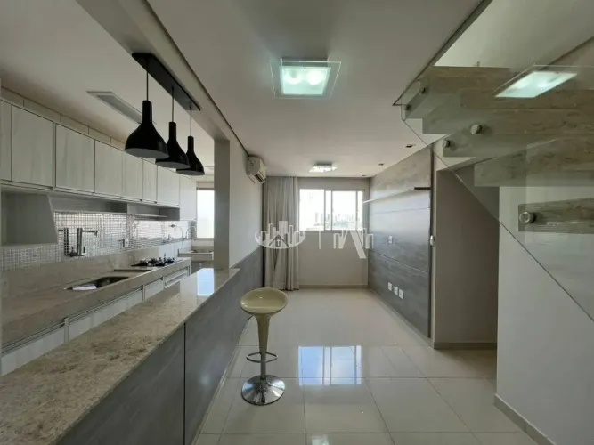 Cobertura no La Luna com 3 quartos, 131 m² - venda por R$ 595.000 ou aluguel por R$ 3.500/