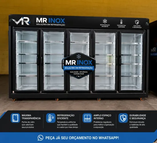 Expositor de bebidas refrigerado 