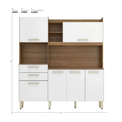 Jogo de Cozinha em MDF