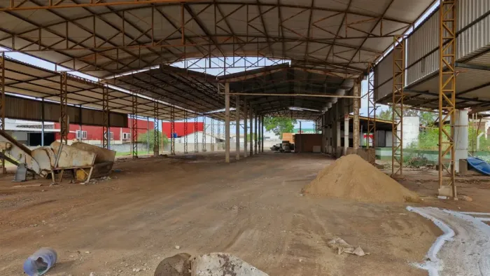 Galpao aberto no distrito industrial de Cuiaba MT