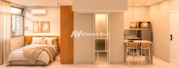 Centro | Apartamento 1 quarto, sendo 1 suite