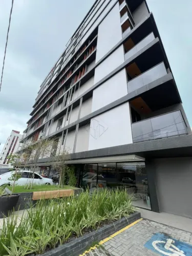 Flat mobiliado vista mar a venda com 1 quarto, vagas rotativas em Ponta de Campina - Cabed