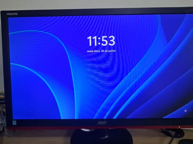 Monitor full hd AOC 75hz 1ms modelo G2260VWQ6 21,5 polegadas<br>G2260VWQ6<br>G2260VWQ