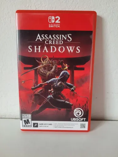 Assassins Creed Shadows - Jogo de Nintendo Switch 2 (Aceito Cartão)