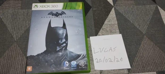 Batman arkham origins xbox 360 PT-BR