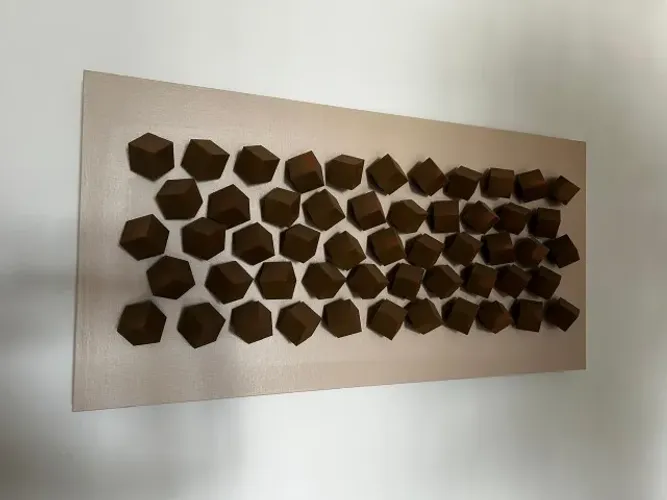QUADRO DE CUBOS TOK STOK