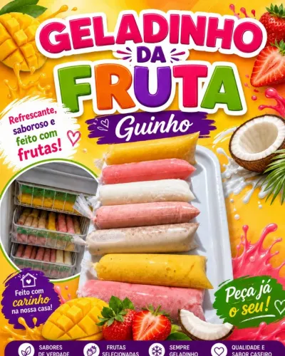 Geladinho da fruta