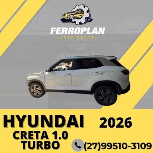 SUCATA RETIRADA DE PEÇAS CRETA 1.0 TURBO 2026