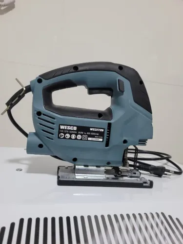 Serra Tico-Tico WESCO WS3772U 850W 127V Completa com Caixa e Acessórios