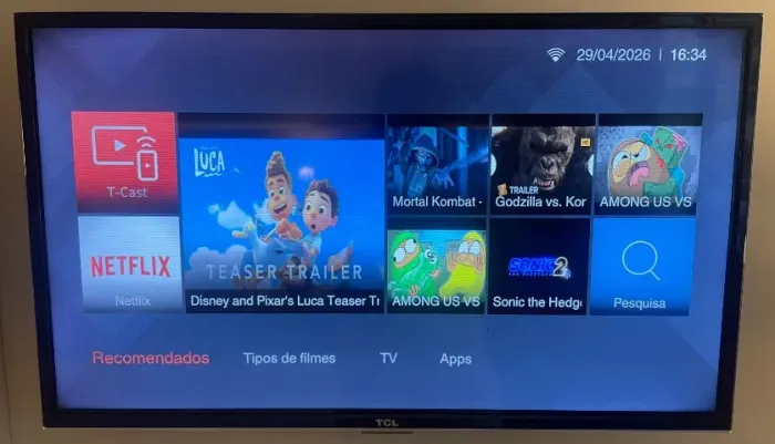 Televisão 32 polegadas TCL Smart