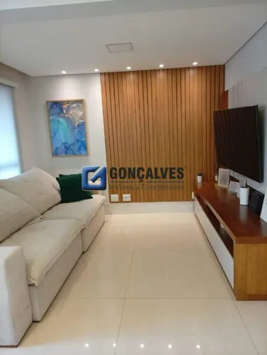 Apartamento 3 suítes em Santo André (Casa Branca) 110m², lazer completo e portaria 24h