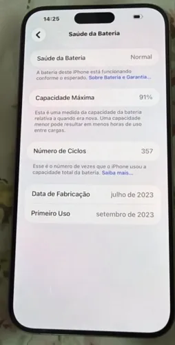 iPhone 15 pro Max 256gb em 10x sem juros