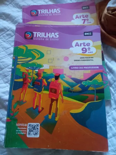 Livros Trilhas artes