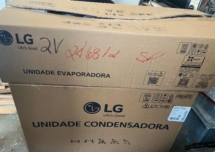Ar Condicionado LG Inverter Novo na Caixa 12.000 BTUS