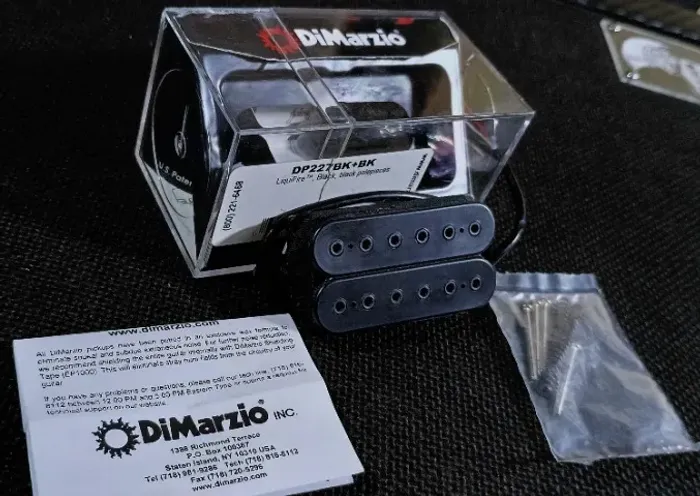 Captador Di Marzio Liquid Fire - Preto Standard Space DP227