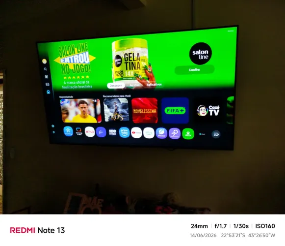 TV SMART SAMSUNG 55 COM XBOX INTEGRADO E 2 CONTROLES 