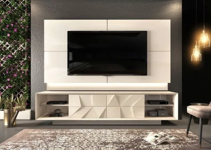 Combo Painel + Rack Domani 100% MDF *novo direto da fabrica