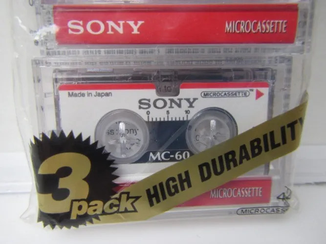 3 Micro Cassete Sony Lacrado