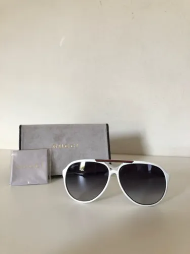 Óculos Escuros GUCCI Aviador Branco