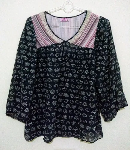 Blusa Estampada Maria Filó 