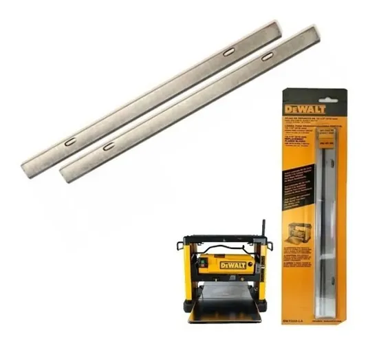 Jogo De Facas P/ Desengrossadeira Dw733 Dewalt