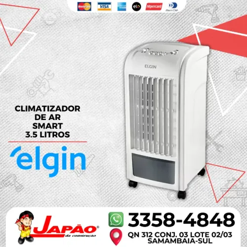 Climatizador e Umidificador de Ar Smart 3.5 Litros 220V Elgin