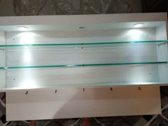 Estante Prateleira de Parede decoração Iluminada